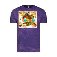 Cloud Purple fall teacher pumpkin Vintage Tee - TumblerDesignByShophia