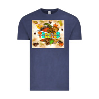 Vintage Denim fall teacher pumpkin Vintage Tee - TumblerDesignByShophia