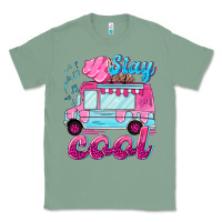 Sage Stay cool with ice cream van summer Classic Tee - NancyCooperArtShop