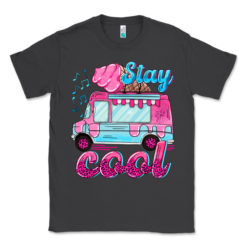 Stay Cool With Ice Cream Van Summer Classic Tee by NancyCooperArtShop | Teevron