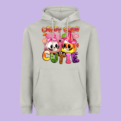 Candy Corn Cutie Heavyweight Hoodie Designed By Artiststas