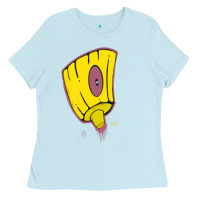 Baby Blue Hot Trend Graffiti Spray Paint Tip Art Street Art Urban 80S 90S Hiphop Ladies Tee - lanVoArt