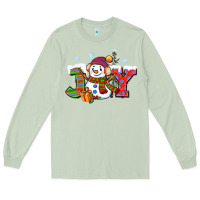 Matcha christmas joy snowman Long Sleeve Tee - CowGirlArtShop