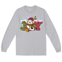 Moon Dust christmas joy snowman Long Sleeve Tee - CowGirlArtShop