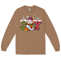Toasted Coconut christmas joy snowman Long Sleeve Tee - CowGirlArtShop