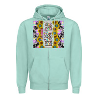 Seafoam happy easter Zipper Hoodie - CowhideDigitalArt