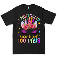 Black i magically survived 100 days Premium Tee - Artiststas