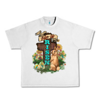 Lunar Rock He is risen Bunny Cross Easter Day Urban Heavy Tee - HowdyJamesFarm