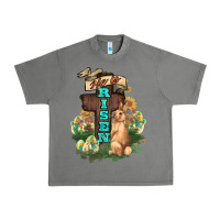 Tornado He is risen Bunny Cross Easter Day Urban Heavy Tee - HowdyJamesFarm