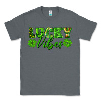 Charcoal Heather lucky vibes Classic Tee - RanaPortraitStore