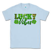 Dusty Blue lucky vibes Classic Tee - RanaPortraitStore