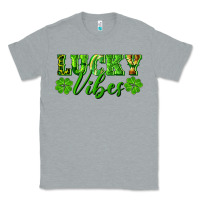 Heather Grey lucky vibes Classic Tee - RanaPortraitStore