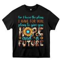 Black for i know the plans i have for you plans to give you hope and a futur Heavy Core Tee - JahusDesignShop