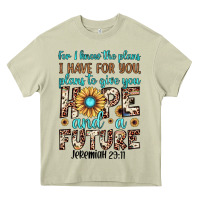 Mossy for i know the plans i have for you plans to give you hope and a futur Heavy Core Tee - JahusDesignShop