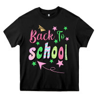 Black Back To School Heavy Core Tee - BundleAndBundleShop
