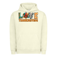 Pigment Pistachio love thanksgiving western turkey Urban Hoodie - BarkalooDesign