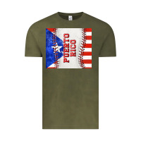 Vintage Olive baseball puerto rico tumbler tbs Vintage Tee - TumblerDesignByShophia