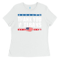 White Shirts For Veterans, Thank You Veterans Shirt Veterans Day Ladies Tee - lanVoArt