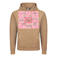 Vintage Coffee i am enough with glitter Vintage Hoodie - TumblerDesignByShophia