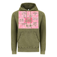 Vintage Olive i am enough with glitter Vintage Hoodie - TumblerDesignByShophia