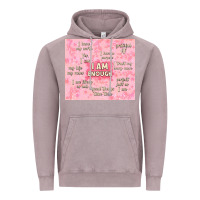 Vintage Zinc i am enough with glitter Vintage Hoodie - TumblerDesignByShophia