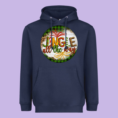 Christmas Jingle Heavyweight Hoodie Designed By Artiststas