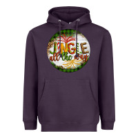 Plum Christmas Jingle Heavyweight Hoodie - Artiststas