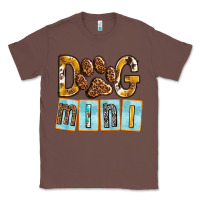 Chestnut Dog Mini with Paw Classic Tee - texasbilliewilder