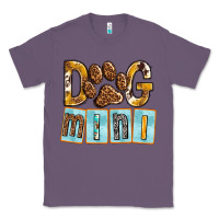 Lavender Dog Mini with Paw Classic Tee - texasbilliewilder