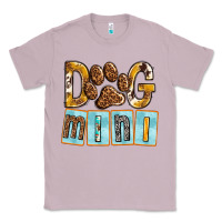 Lilac Dog Mini with Paw Classic Tee - texasbilliewilder