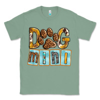 Sage Dog Mini with Paw Classic Tee - texasbilliewilder