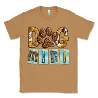 Toasted Coconut Dog Mini with Paw Classic Tee - texasbilliewilder