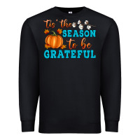 Black Tis' the Season To Be Grateful Premium Sweatshirt - Artiststas