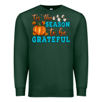 Sports Green Tis' the Season To Be Grateful Premium Sweatshirt - Artiststas