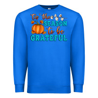 True Royal Tis' the Season To Be Grateful Premium Sweatshirt - Artiststas