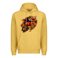 Antique Gold halloween pumpkin patch  2 Premium Hoodie - BundleAndBundleShop