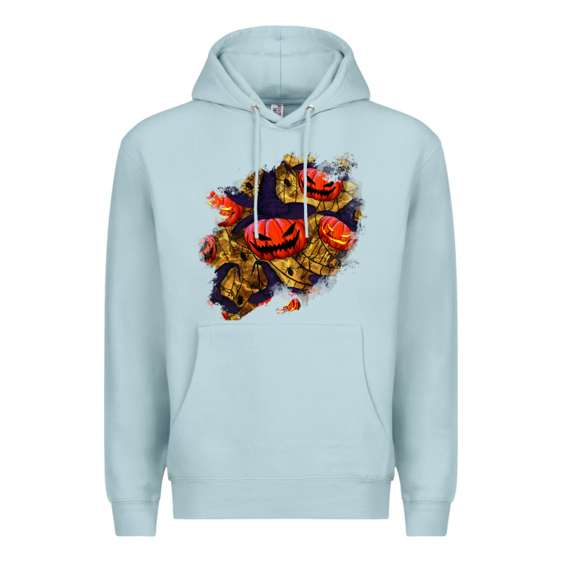 Halloween Pumpkin Patch  2 Premium Hoodie by BundleAndBundleShop | Teevron