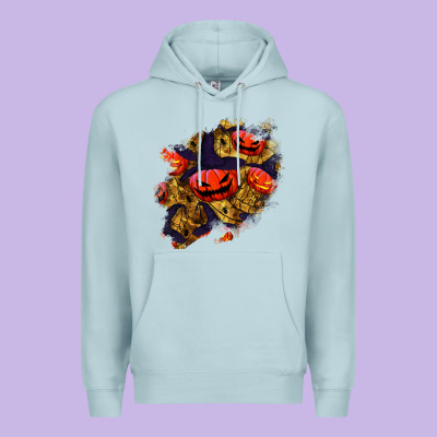 Halloween Pumpkin Patch  2 Premium Hoodie Designed By Bundleandbundleshop