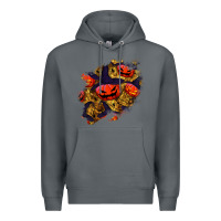 Rock halloween pumpkin patch  2 Premium Hoodie - BundleAndBundleShop