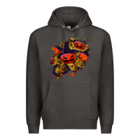 Smoke halloween pumpkin patch  2 Premium Hoodie - BundleAndBundleShop