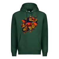 Sports Green halloween pumpkin patch  2 Premium Hoodie - BundleAndBundleShop