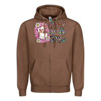 Chestnut happy easter day Zipper Hoodie - CowhideDigitalArt