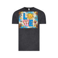 Vintage Black summer love Vintage Tee - TumblerDesignByShophia
