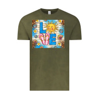 Vintage Olive summer love Vintage Tee - TumblerDesignByShophia