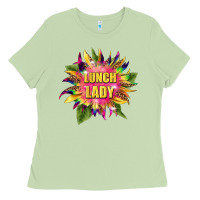 Matcha lunch lady tie dye sunflower Ladies Tee - BarkalooDesign