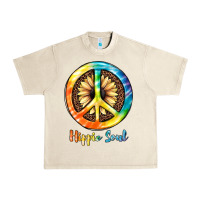 Sandshell Hippie  Soul Urban Heavy Tee - JahusDesignShop