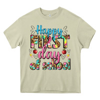 Mossy happy first day of school Heavy Core Tee - BundleAndBundleShop
