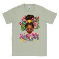 Matcha August Girl Afro Woman Summer Classic Tee - texasbilliewilder
