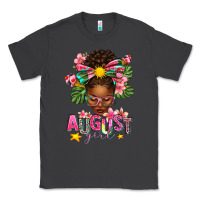 Smoke August Girl Afro Woman Summer Classic Tee - texasbilliewilder