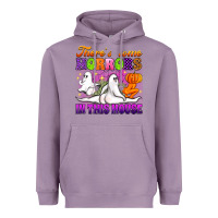 Lavender theres some horrors in this house Heavyweight Hoodie - Artiststas